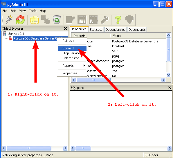 create an ozeki sms database