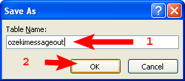 save ozekimessageout