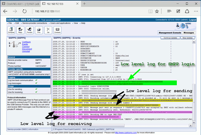 smpp protocol messages