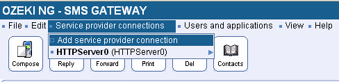 service provider connections