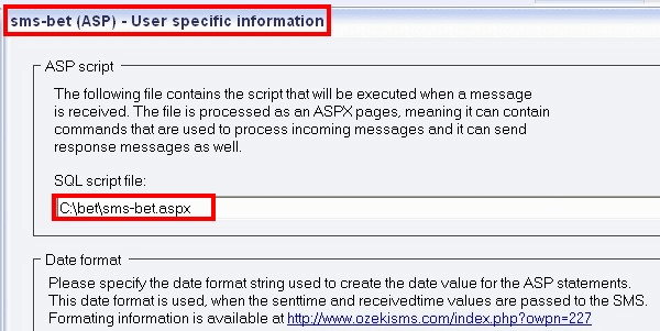 path to sms bet aspx file