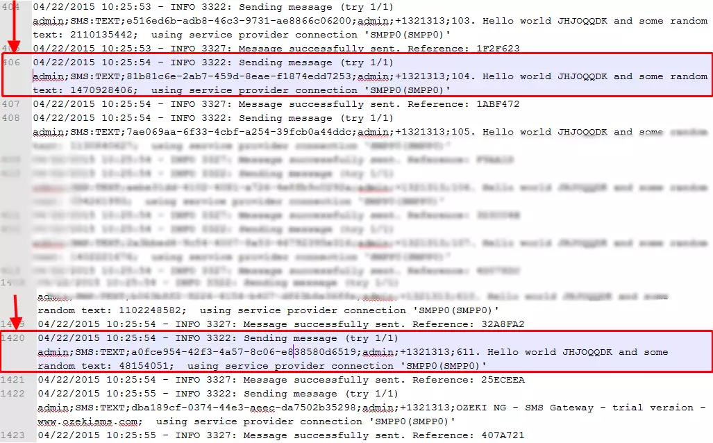 more log analyzing