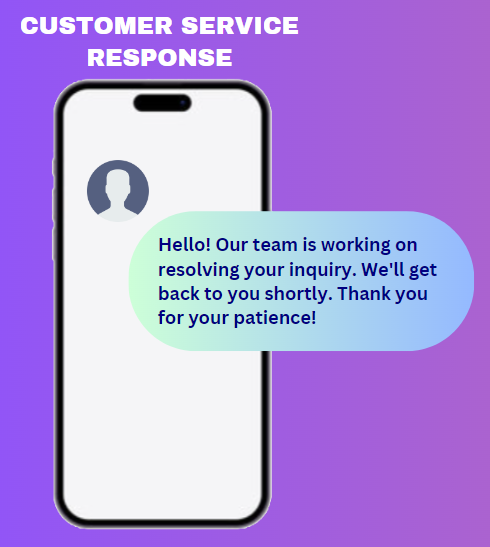 customer service response